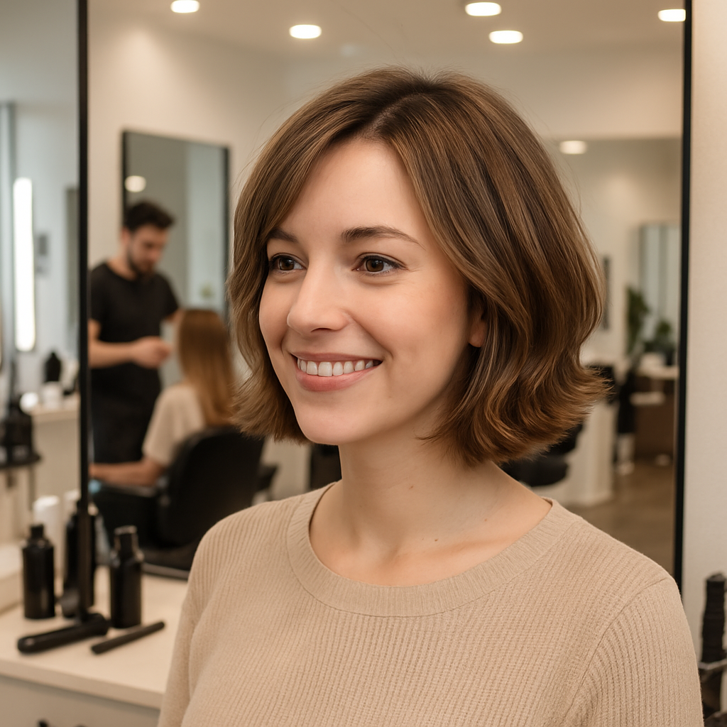 Transformez votre style avec le carré dégradé