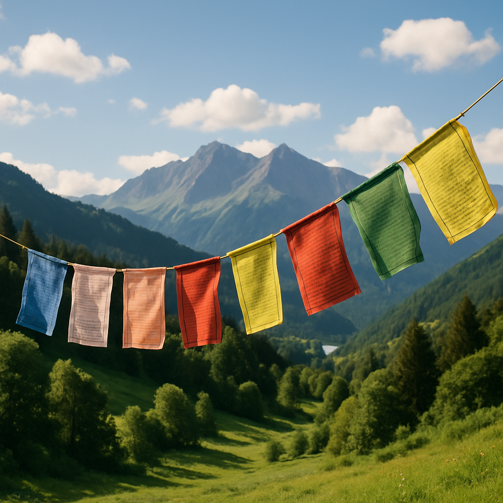 L'art des drapeaux de prière tibétains : équilibrez votre bien-être spirituel