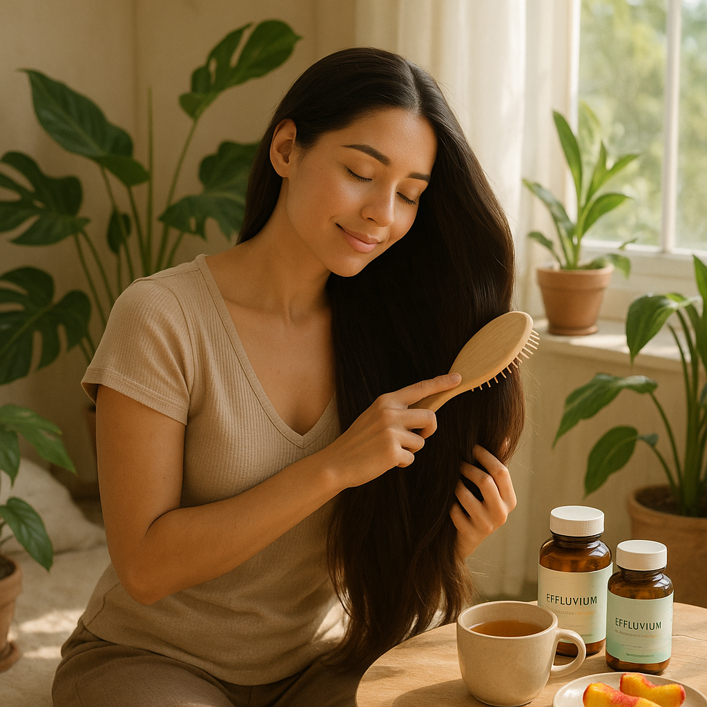 Effluvium : boostez la croissance de vos cheveux naturellement