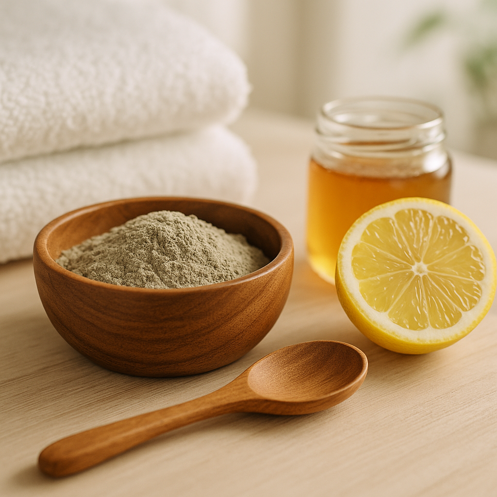 Ingrédients naturels pour créer des masques visage maison