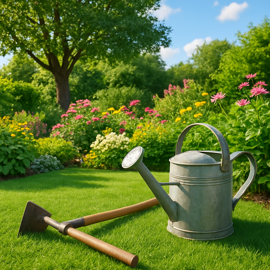 Désherbant total naturel pour un jardin épanoui
