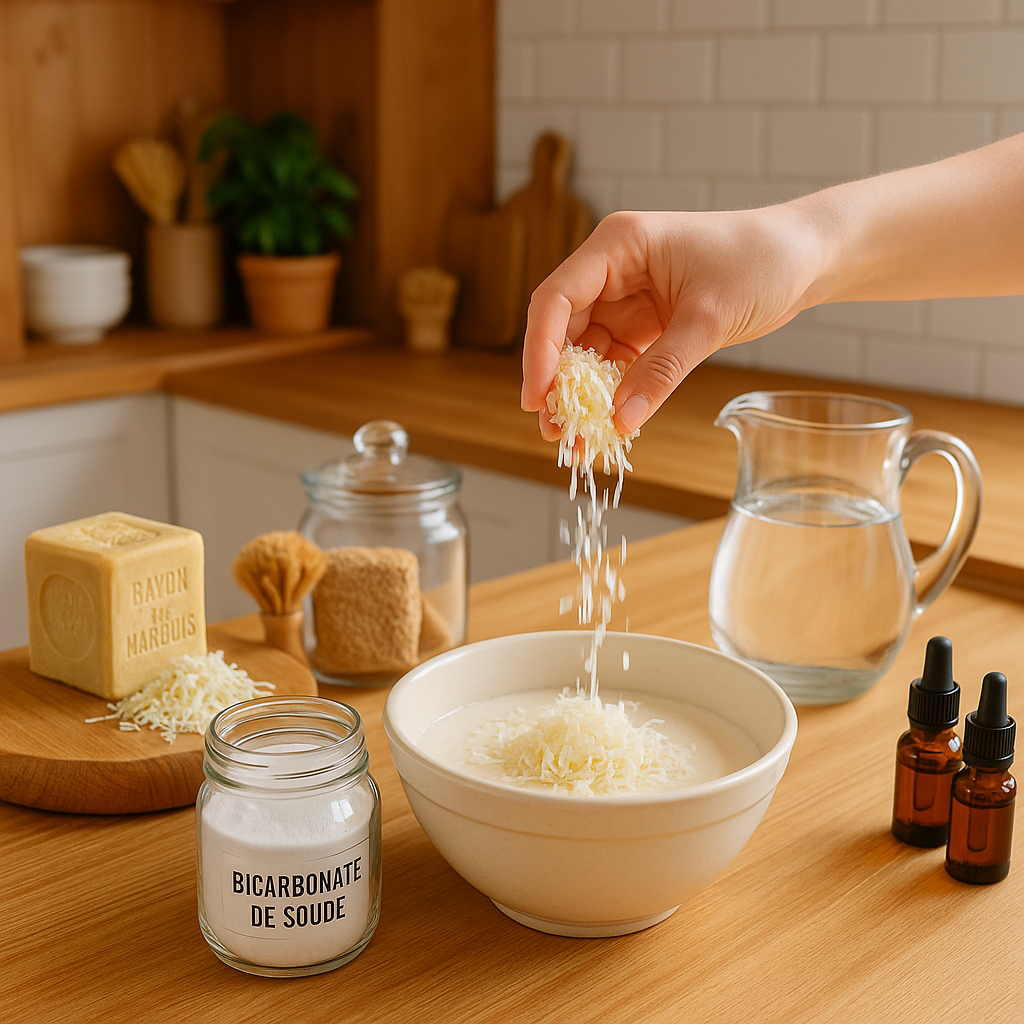 Lessive maison : la recette ultime écologique pour un linge impeccable!