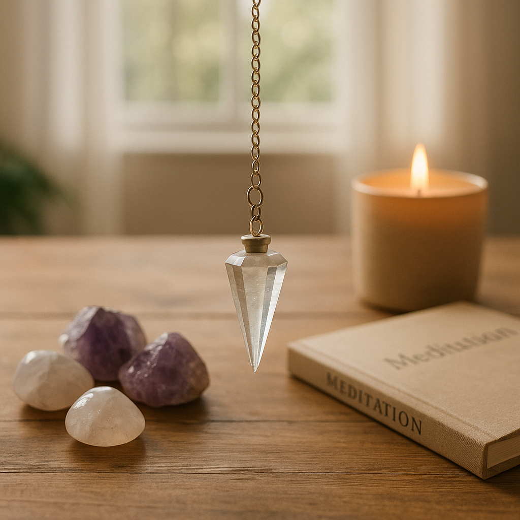 Les bienfaits du pendule en cristal de roche