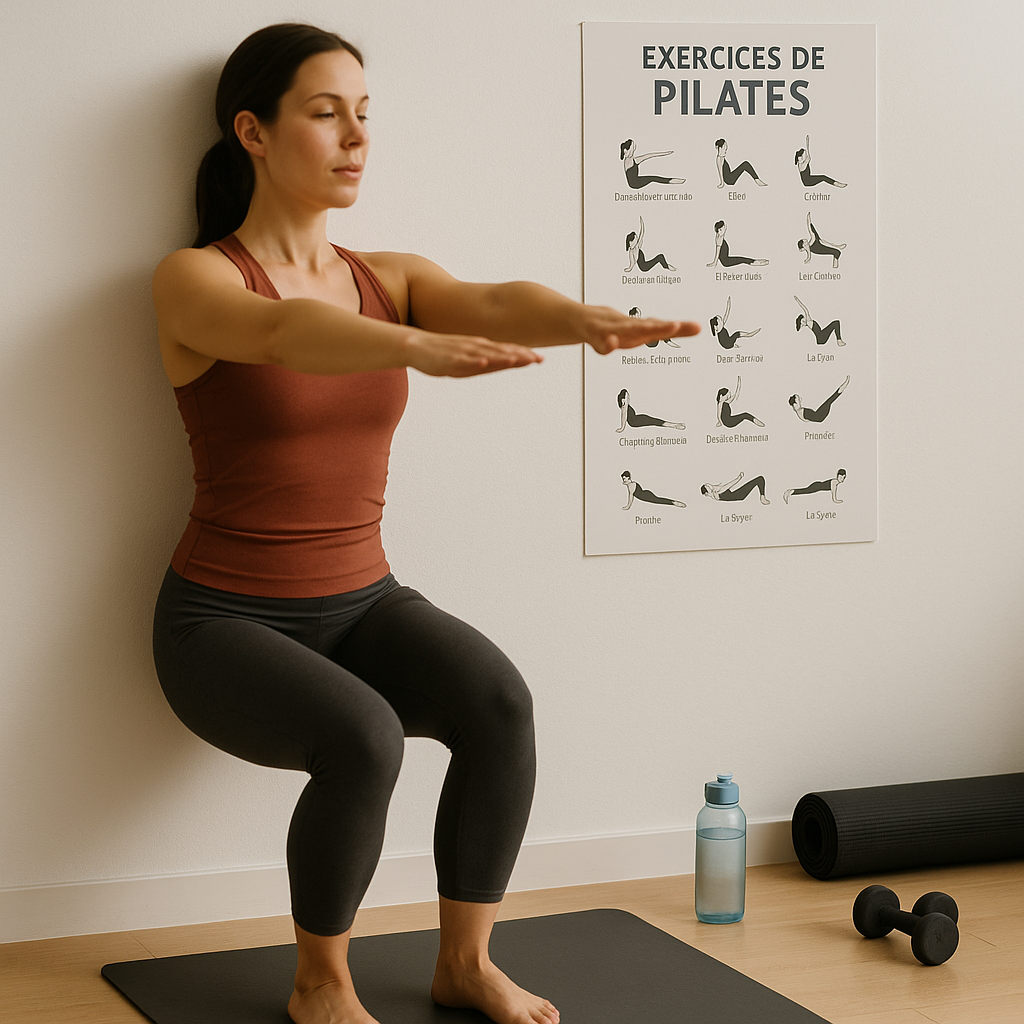 Pilates au mur : 5 exercices essentiels pour un corps tonique